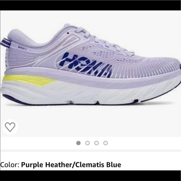 HOKA ONE ONE Bondi 7 Purple Running Shoes - Picture 3 of 13